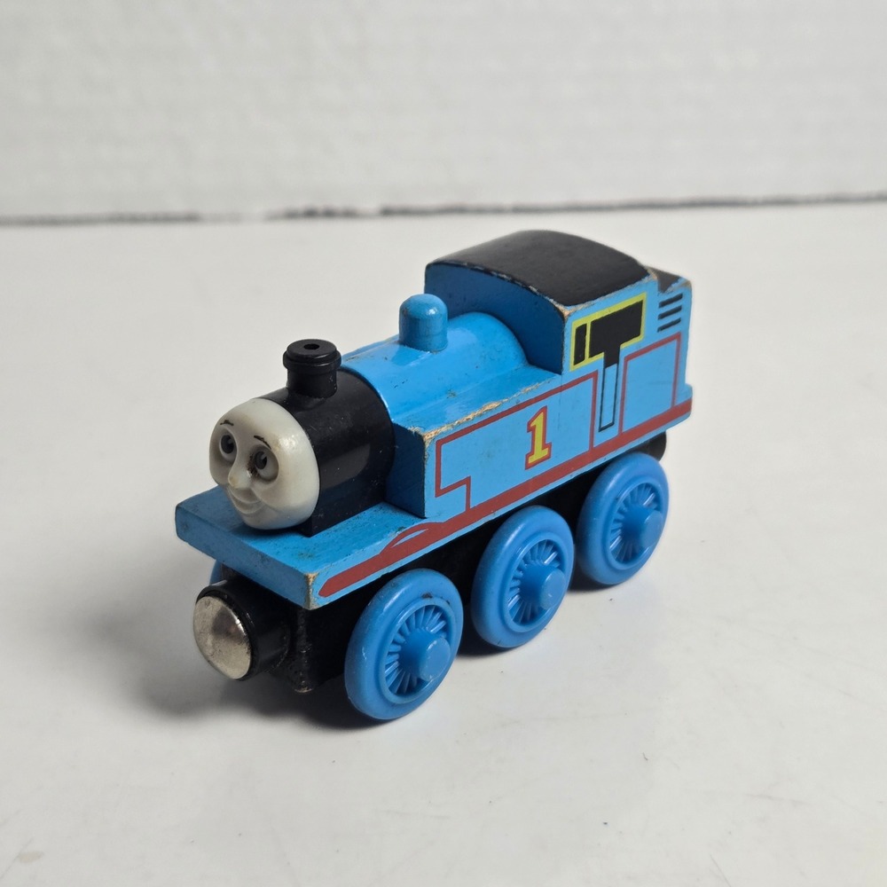 Thomas The Tank Engine Thomas & Friends Wooden Railway Blue Train Vintage